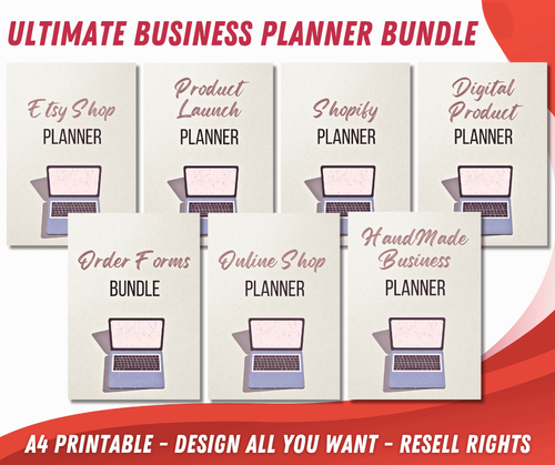Ultimate Business Planner Bundle with Resell Rights! 👨‍💼💰📈