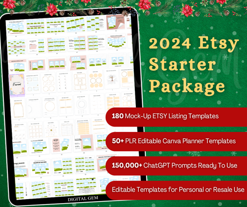 2024 ETSY Starter Package with PLR