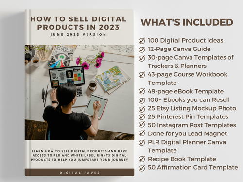How to Sell Digital Products eBook for Personal Use