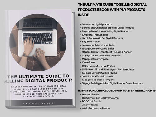 THE ULTIMATE GUIDE TO SELLING DIGITAL PRODUCTS EBOOK