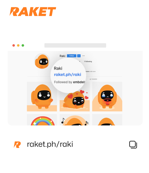 Step 3 - Share your Raket
